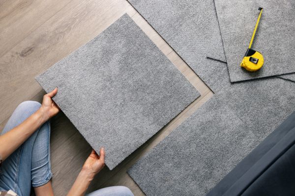 Carpet Tiles Installation in Stamford